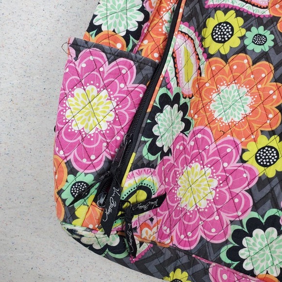 Vera Bradley Backpack floral paisley - Picture 3 of 12